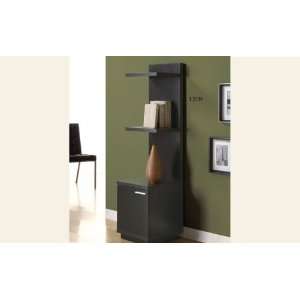  Monarch Cappuccino Hollow Core Audio Display Tower 