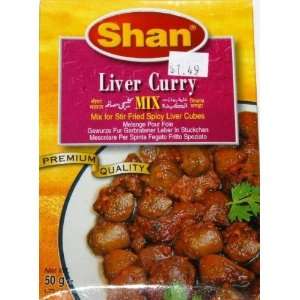 Shan Liver Curry Mix   50g Grocery & Gourmet Food