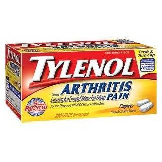  Tylenol Arthritis Pain (650 Mg), 290 count Caplets Health 