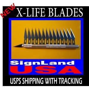 (15) X ACTO #11 X LIFE BLADES X511 & 1 PROEDGE KNIFE 