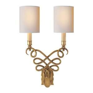 Visual Comfort and Company SC2160HAB NP Studio 2 Light Sconces in Hand 