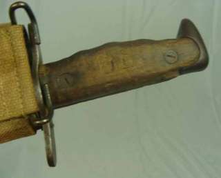 WWI Model 1910 Plumb Bolo Knife date 1918  