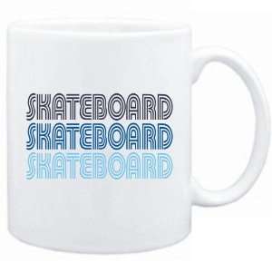 New  Skateboard Retro Color  Mug Sports