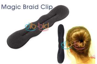 Magic Bun Hair Twist Styling Braid Tool Holder Clip  