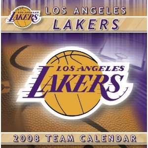  Los Angeles Lakers 2008 Box Calendar