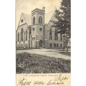  1907 Vintage Postcard United Presbyterian Church 