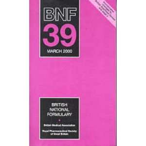  British National Formulary No. 39 (9780727914811) Books