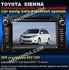 2010 2012 8 Toyota Sienna GPS Navigation Bluetooth IPOD Radio AUX 