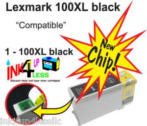 non OEM Lexmark 100XL BK Prevail Pro705 Prospect Pro205  