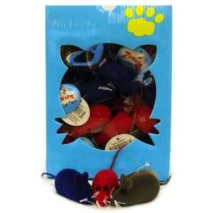  Zanies Assorted Cat Toy Mouse (Per Mouse)