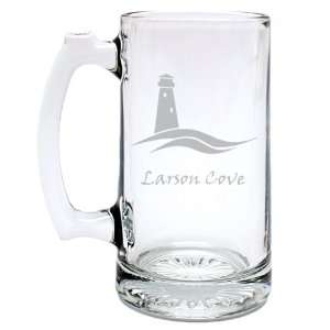  Lighthouse on the Water 25oz. Beer Mug