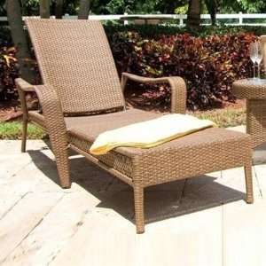  Grenada Patio Outdoor Chaise Lounge By Hospitality Rattan 