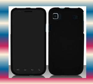 Black SAMSUNG Galaxy S Plus GT I9001 Faceplate Phone Cover Hard Shell 