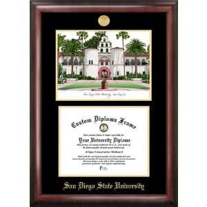 San Diego State University Gold Embossed Diploma Frame 