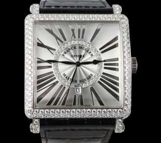   SQUARE XL 6000 KSC DT D CD 1R 18K WHITE GOLD RRP £43,900  