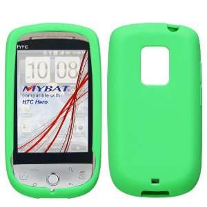  Solid Skin Cover (Dr Green) for HTC Hero Cell Phones 