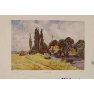   By Haslehust Iffley Mill English Country Print