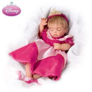 Lifelike Moving Baby Doll Wearing Disney Princess Character Dress 