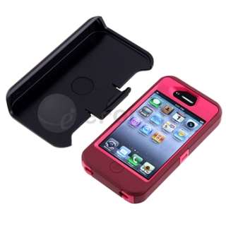 OtterBox Defender Peony Pink/Plum Cover Case+Diamond LCD Guard for 