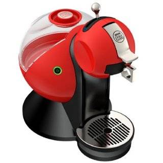Nescafe Dolce Gusto Melody II Single Serve Coffee Machine, Red