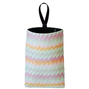Auto Trash (Pastel Ripples) by The Mod Mobile   litter bag/garbage can 