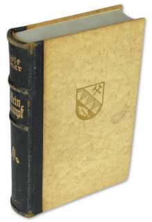 Original GERMAN Mein Kampf Adolf Hitler Book 1941   Wedding E. signed 