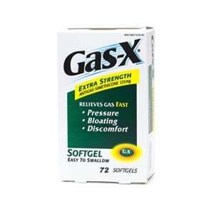  Gas X Softgels Extra Strength Size 72 Health & Personal 