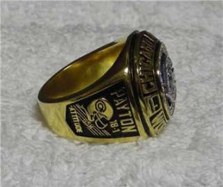1985 Chicago Bears Superbowl Super Bowl Championship Ring  