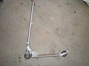 Original Razor aluminum scooter by Sharper Image Wheel E  