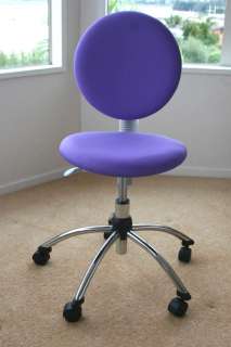 Brand New Designer Gas Lift Swivel Chair in Purple