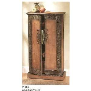  Oriental Design Wood Cabinet
