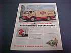 1954 Diamond T Truck Advertisement, Vintage Ad