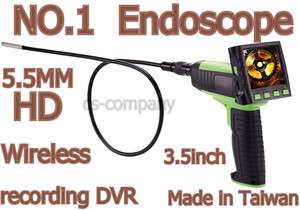   5mm 45 Mega Pixels HD Snake Camera Endoscope Inspection Borescope DVR