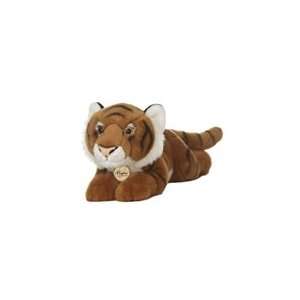   Realistic Stuffed Tiger 16 Inch Plush Wild Cat By Aurora Toys & Games
