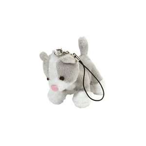   Gray Cat 2 Inch Looped Plush Animal by Wild Republic Toys & Games