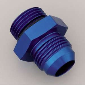Earls 985012 Blue Anodized Aluminum  12 AN Male to 1 1/16  12 O ring 