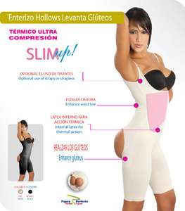 Body Shaper (Enterizo Hollows Levanta Gluteos)  