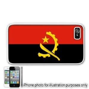  Angola Flag Apple Iphone 4 4s Case Cover White Everything 