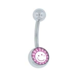  Its a GIRL Logo Belly Button Navel Ring Jewelry