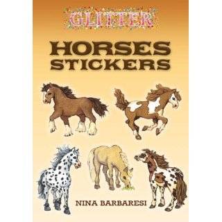 Glitter Horses Stickers (Dover Little Activity Books Stickers)