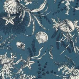  Marina Blue Easy Care Fabric by the Yard  Ballard Designs 