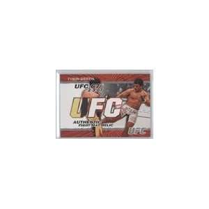  2009 Topps UFC Fight Mat Relics #FMTG   Tyson Griffin F 