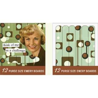  Anne Taintor Think Of Me As A Challenge Emery Boards 