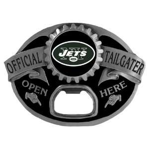   York Jets NFL Bottle Opener Tailgater Belt Buckle