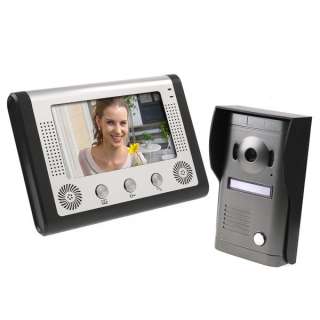   Color Wired Video Door Phone Doorbell Intercom System 1/4 CMOS  