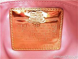 New Coach Maggie Acorn Brown Leather Purse Bag 14336  