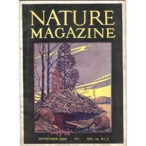  Nature Magazine September 1928 American Nature 