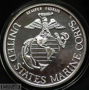 Operation Desert Storm Marine Corps Medal Silver  