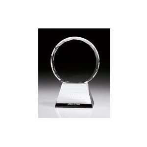  Crystal Disk on Base Award 
