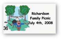 20 Personalized Family Reunion Magnets favor w/free env  
